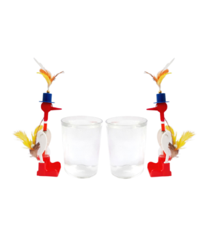 MANGO PIE Cristal Magic Drinking Bird Single — drinking bird (crystal bird) science toy by Mango Pie